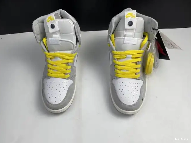 1st Kicks High CW6576-100 Jordan 1 Light Smoke Switch Air 0612